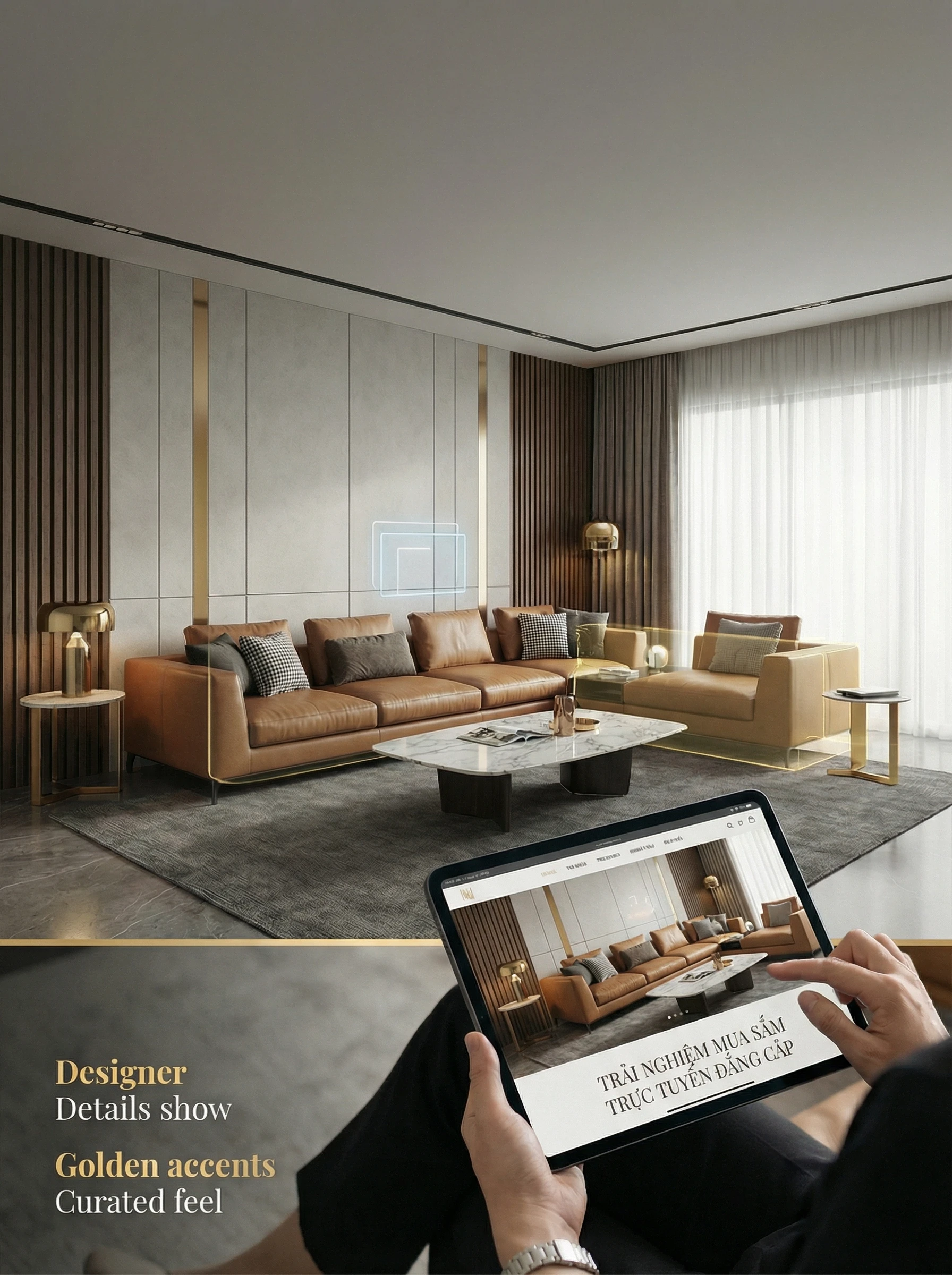 Nội thất cao cấp Online - Giải pháp mua sắm nội thất sang trọng trực tuyến thời đại mới