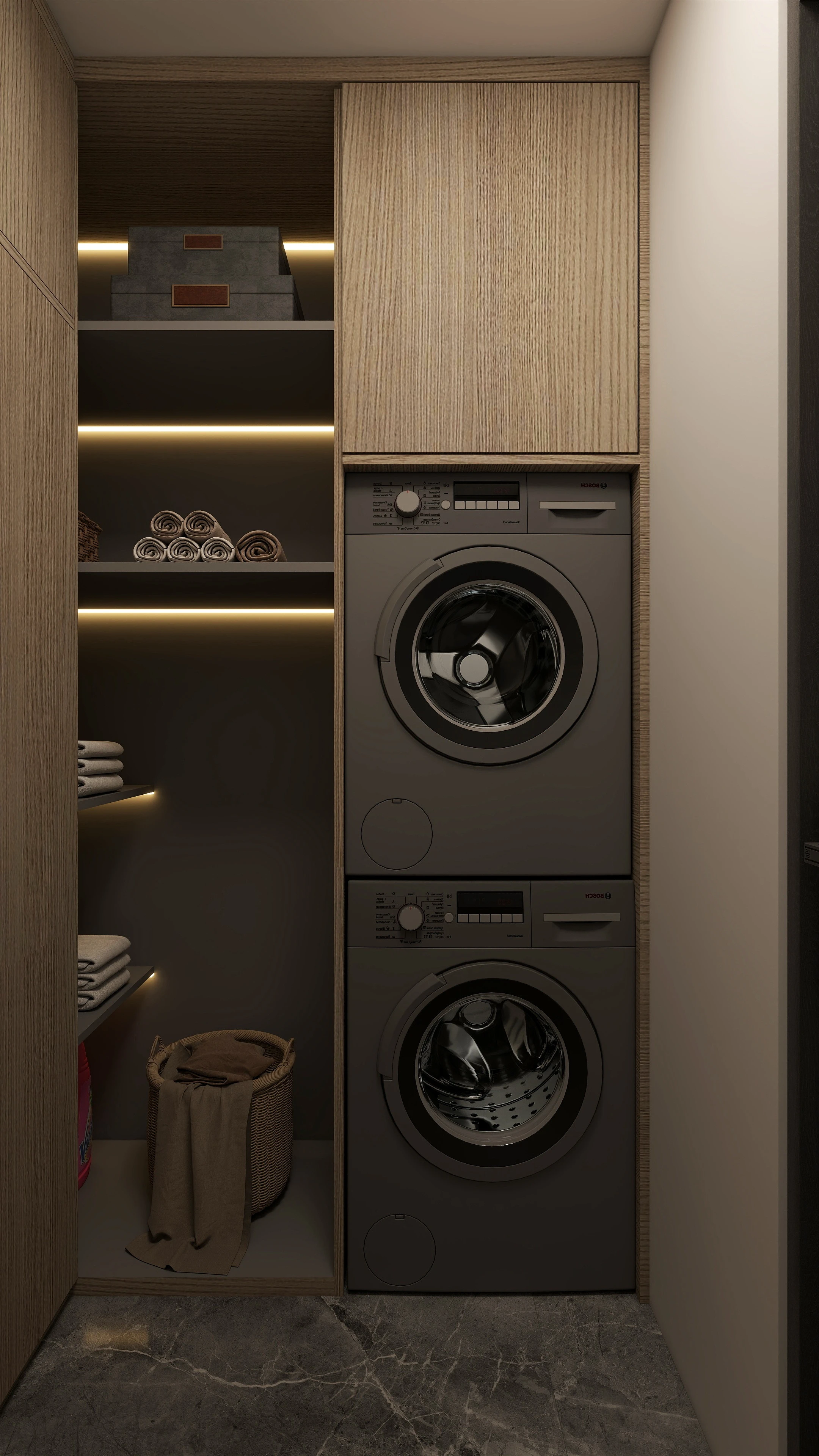 Thiết Kế Phòng Khách Liền Bếp Hiện Đại – Không Gian Mở Tối Ưu Cho Căn Hộ | MKL Design