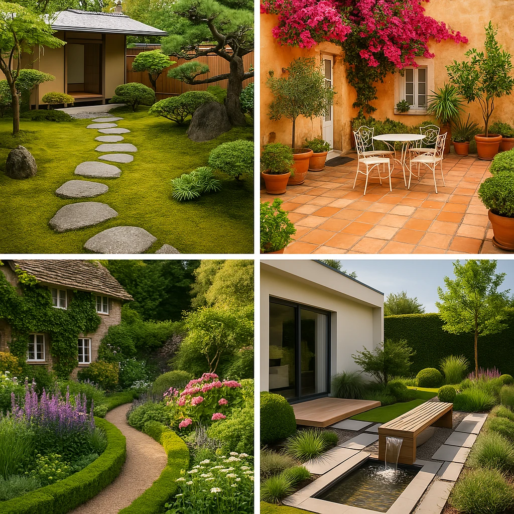 Khám Phá 4 Phong Cách Thiết Kế Sân Vườn Đẹp – Giải Pháp Cảnh Quan Toàn Diện từ MKL Landscape