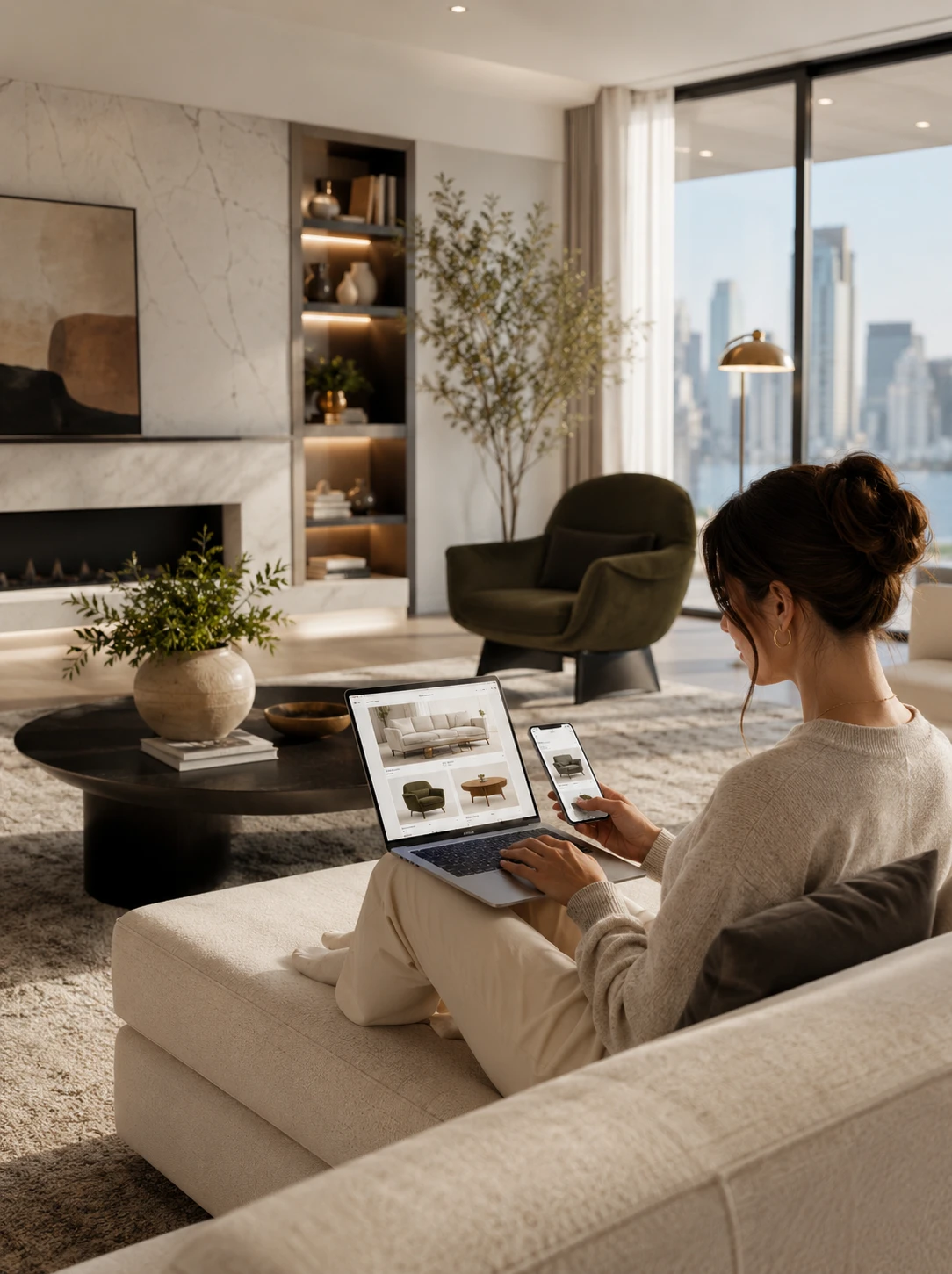 Nội thất cao cấp online - Giải pháp mua sắm nội thất hiện đại cho không gian sống mới