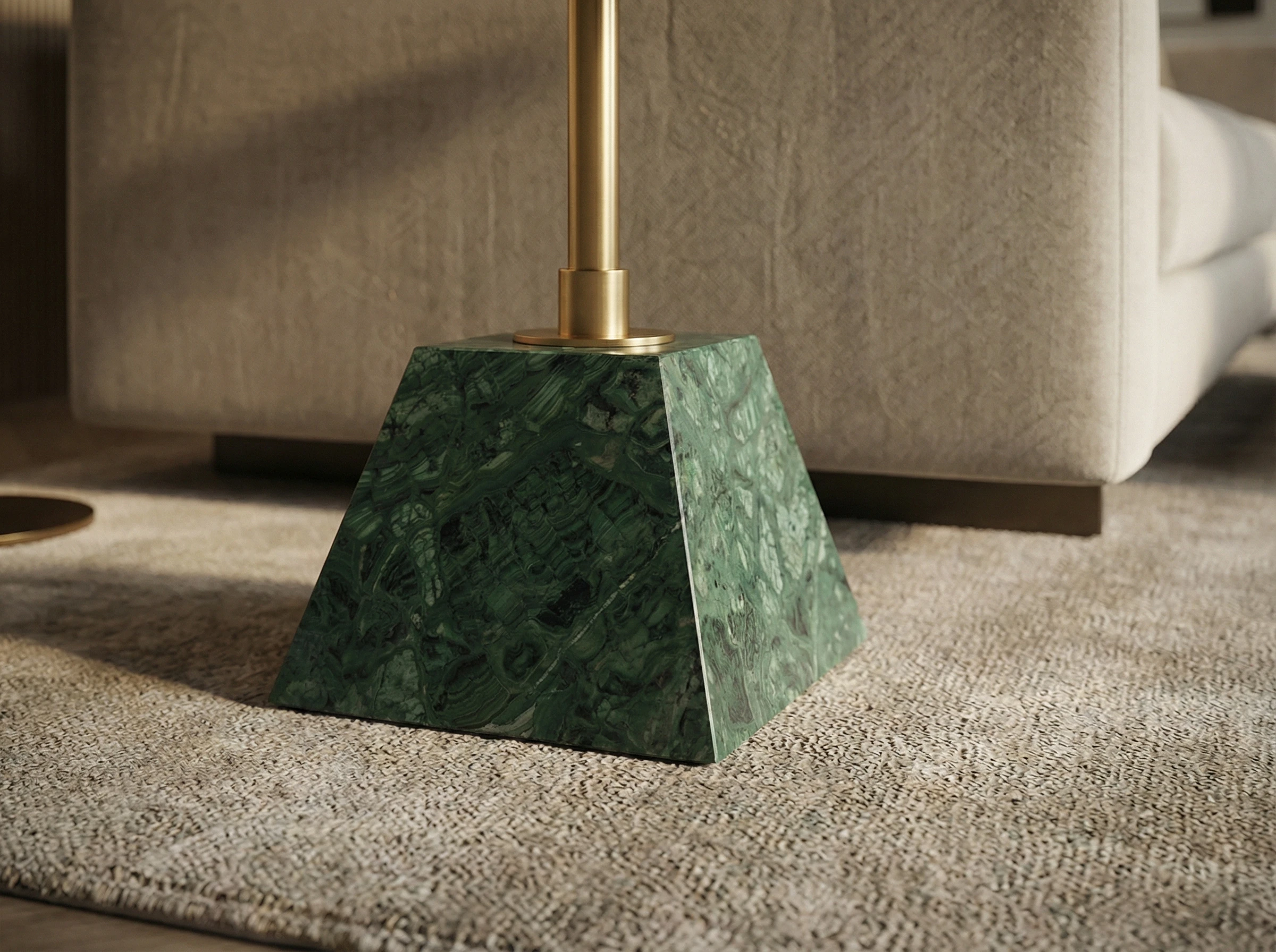 Bàn Tab Minlux MKL-ST03 đá tự nhiên nhiều màu sắc D40xH50