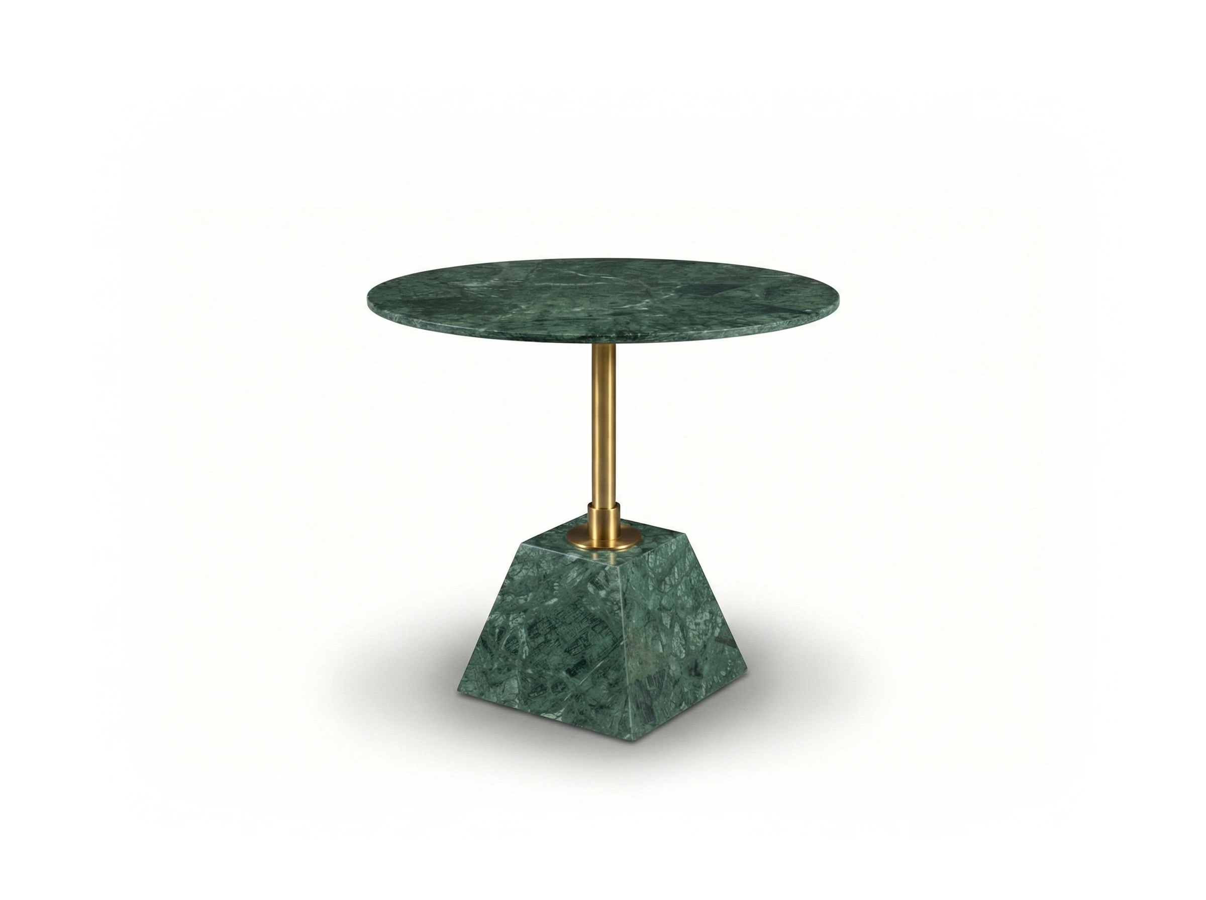 Đá trắng muối/Trắng sữa / D40xH50 / Trụ sắt sơn tĩnh điện