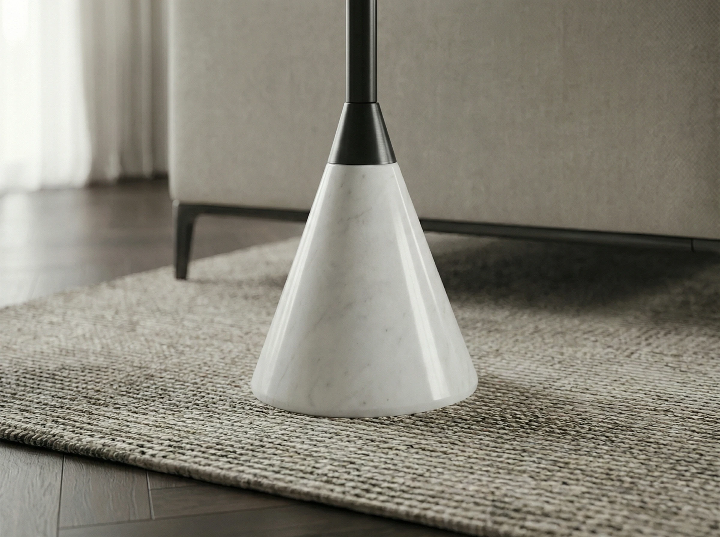 Bàn Tab Minlux MKL-BTK02-1 đá tự nhiên nhiều màu sắc D40xH48