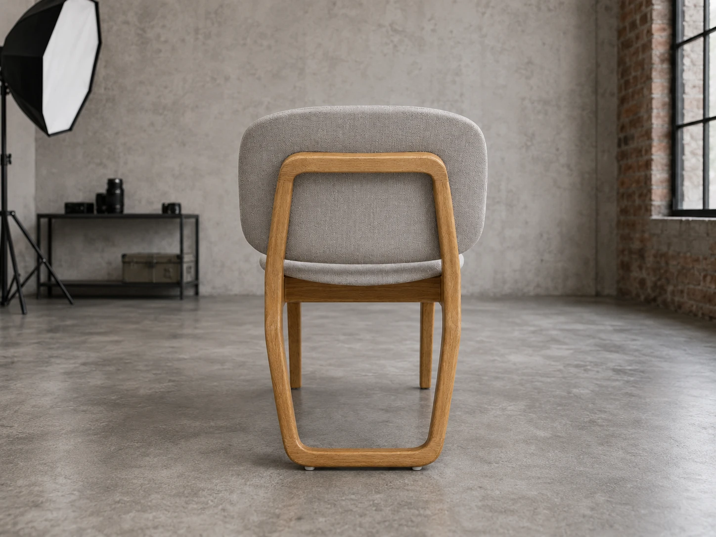 Ghế Ăn Phucora MKL-NOVA da PU màu be 53x41x70
