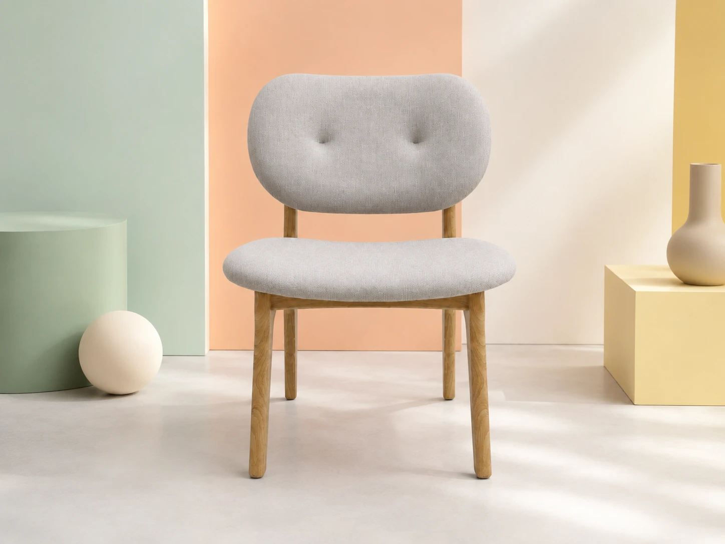 Ghế Ăn Phucora MKL-CLOUD da PU nhiều màu sắc 45x54x74