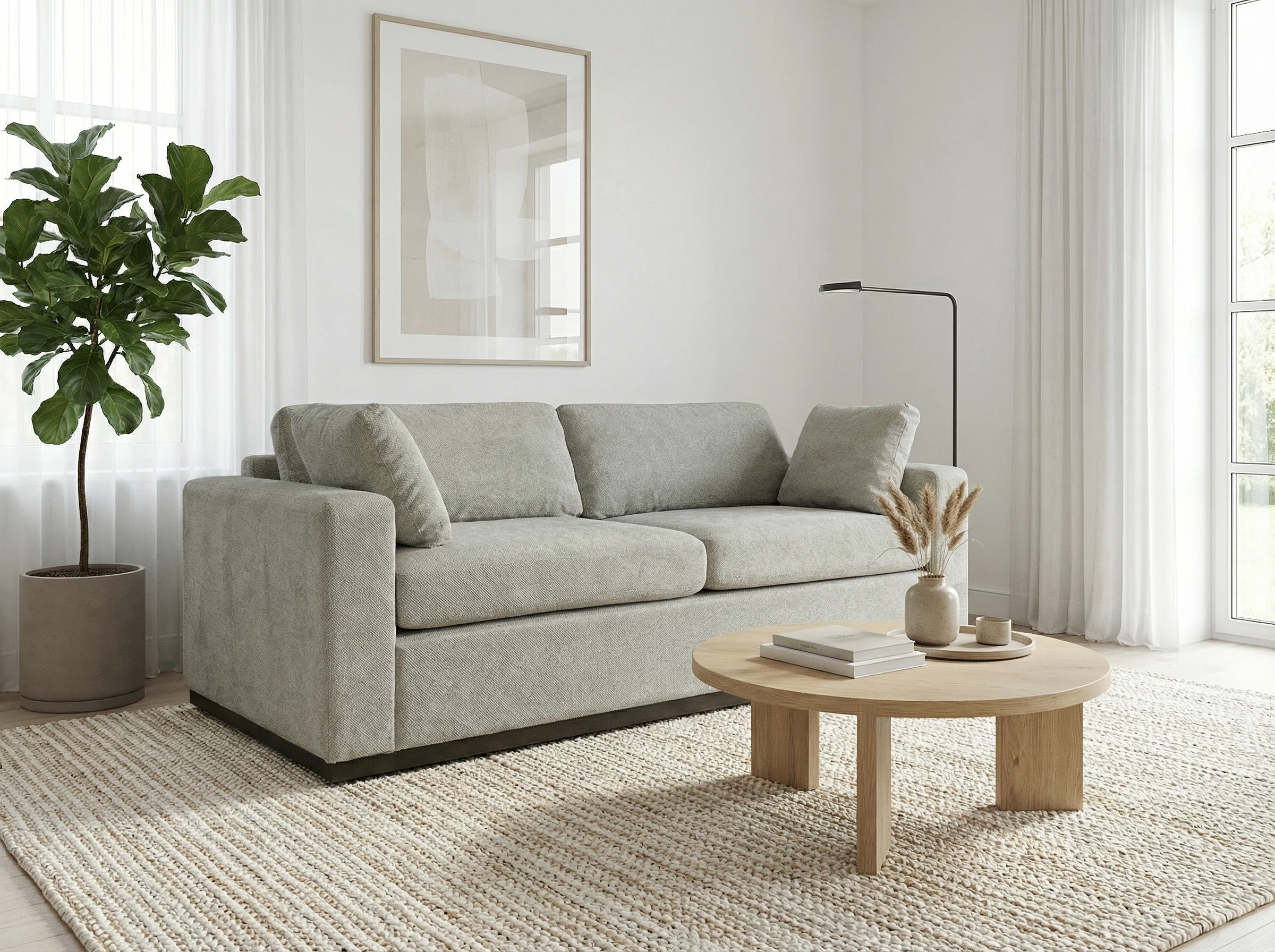 Sofa Văng Anbless MKL-DANXER vải nhiều màu sắc 218x91x81