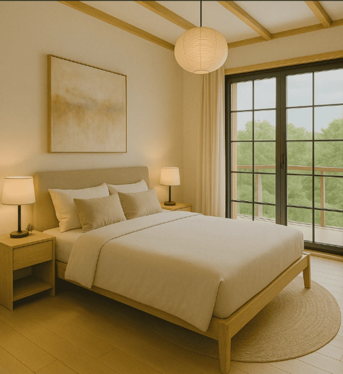 Nhà phố 3 tầng style Nhật Bản